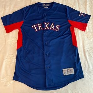 Texas Rangers Button-up Jersey